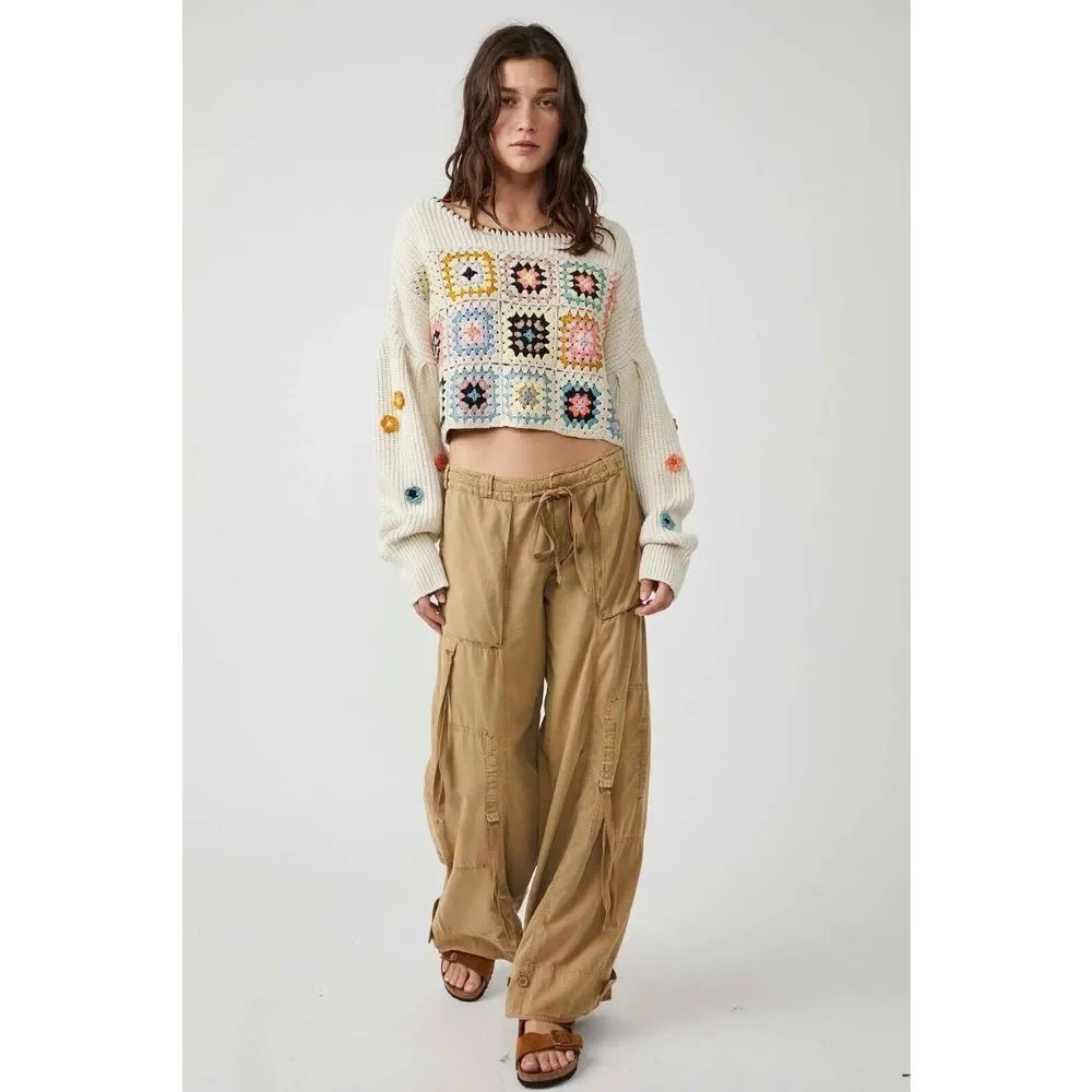 Free People Ambrose Crochet Pullover $298 - Picture 6 of 10